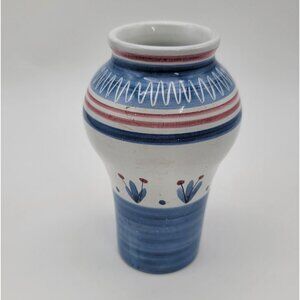 Vintage Graveren Norsk Norwegian Pottery Vase